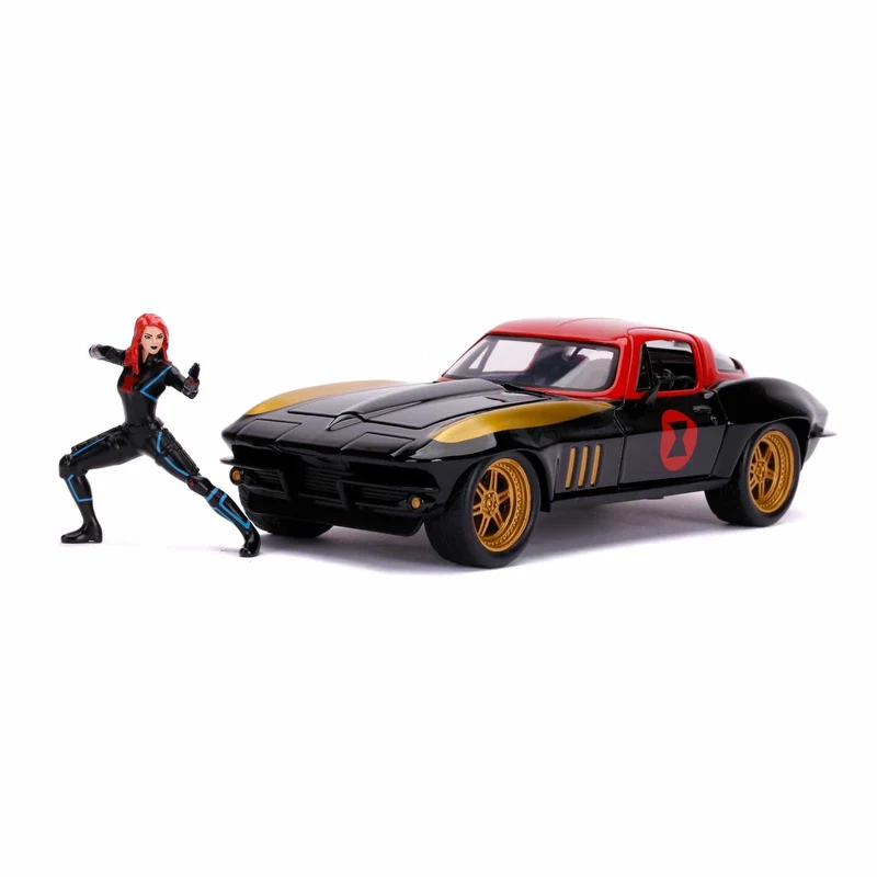 Jada - Marvel Black Widow 1966 Chevy 1:24