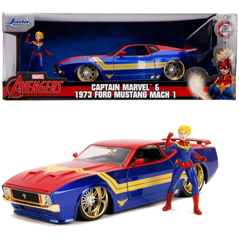 Jada - Marvel 1973 Ford Mustang Mach 1 1:24