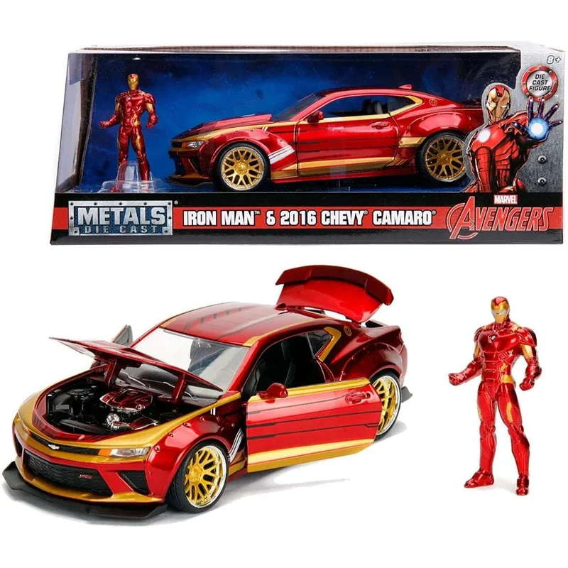 Jada - Marvel Ironman 2016 Chevy Camaro Ss 1:24