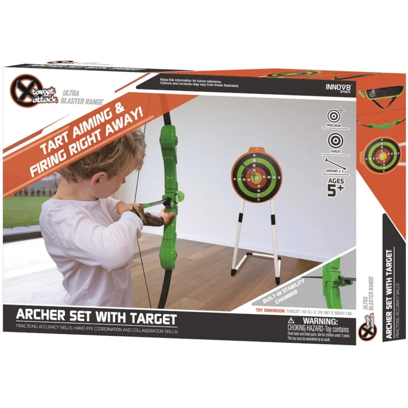 Hatim Hostfull Archer Set With Target