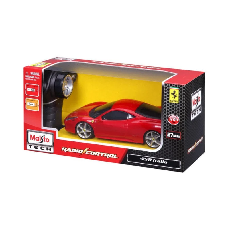 Maisto R/C- 1:24 Ferrari 458 Italia (W/O Batteries)