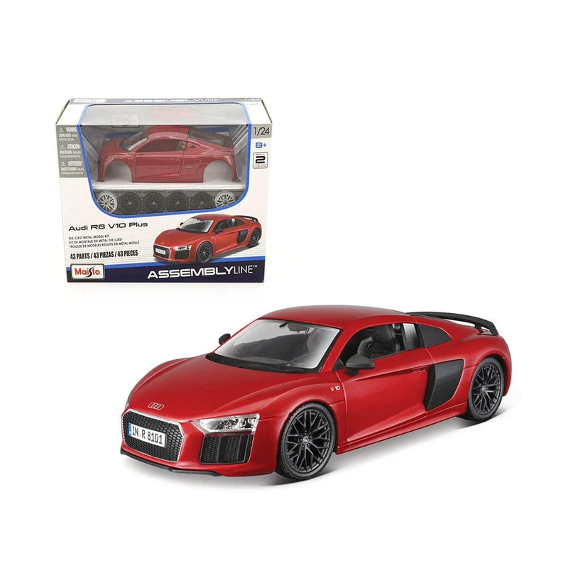 Maisto 1:24 Assembly Line - Audi R8 V10 Plus