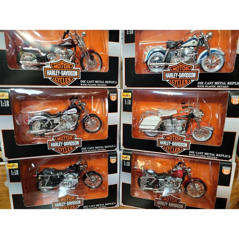 Maisto 1:18 Harley Davidson HD 28-33 w/ Stand Series