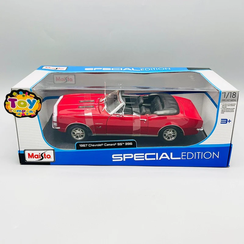 Maisto 1:18 Se (A)-1967 Chevrolet Camaro Ss 396 Convertible
