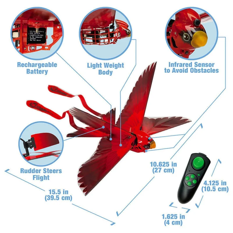 Go Go Bird Red Dragon