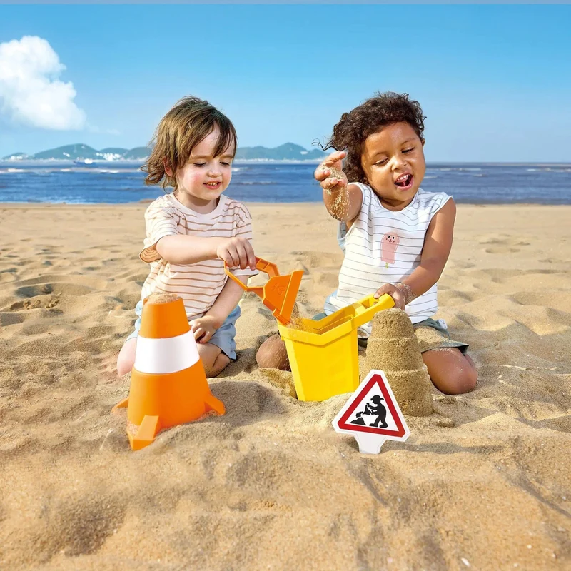 Hape Construction Sand Toy Dumper Set