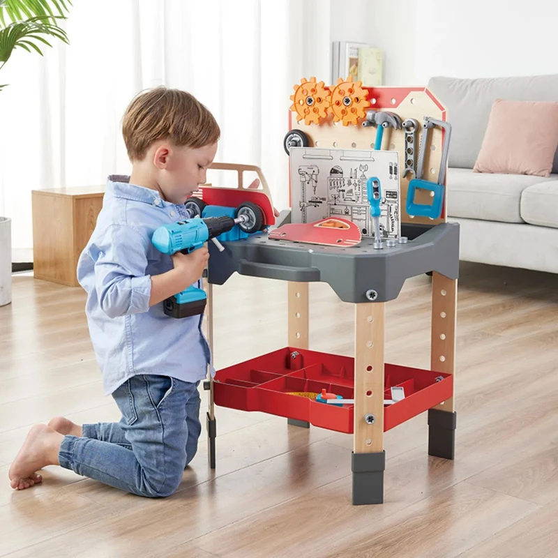 Hape Vehicle Service and Repair Workbench