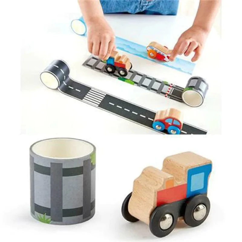 Hape Tape & Roll Train
