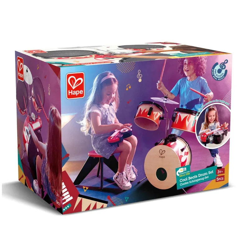 Hape Cool Beats Drum Set