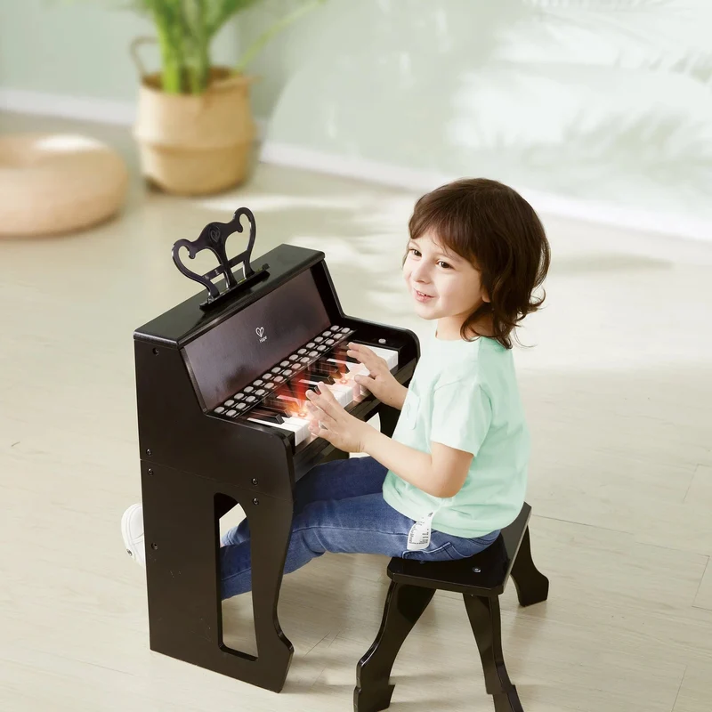 Hape Learn with Lights Piano / Black