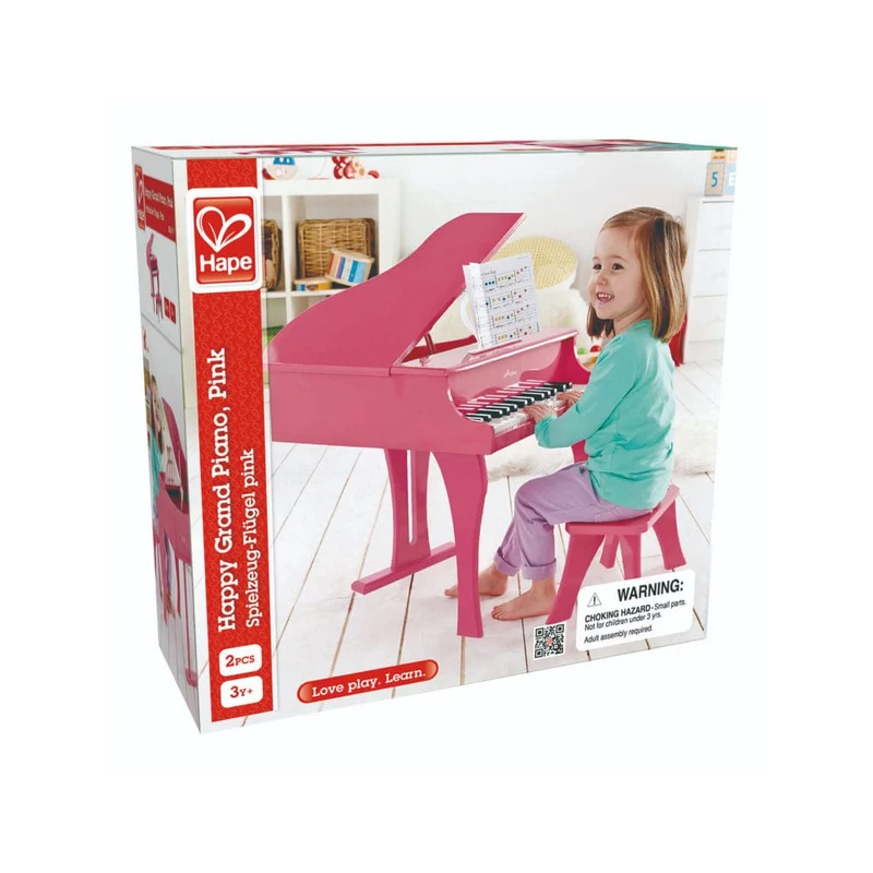Hape Happy Grand Piano / Pink