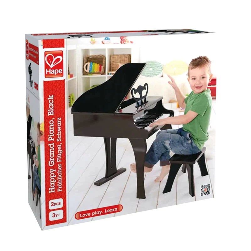 Hape Happy Grand Piano Black