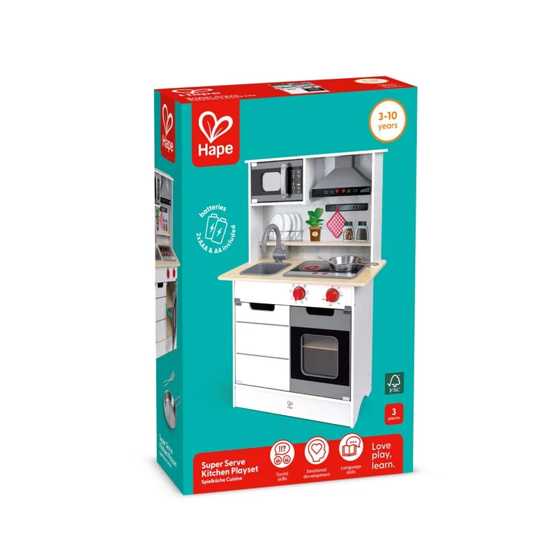 Hape Super Serve Kitchen Playset