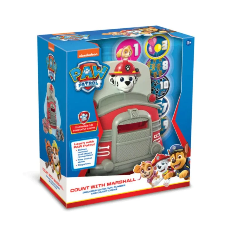 Paw Patrol Count with Marshall