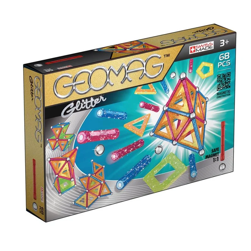 Geomag Glitter Panels 68 pcs