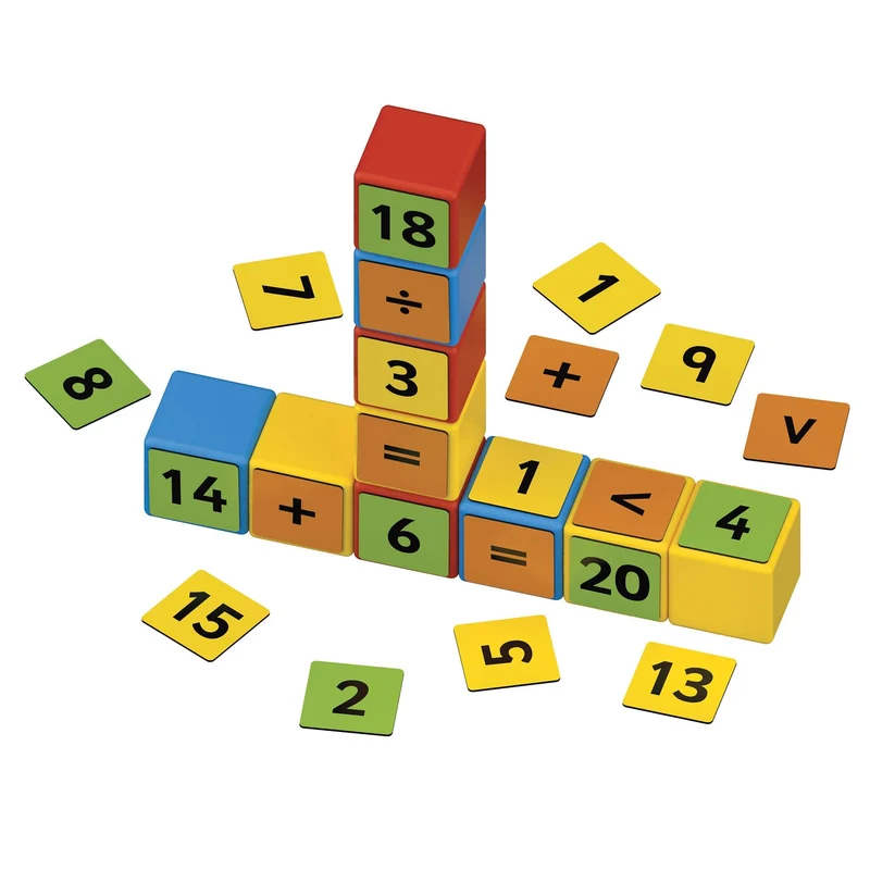 Geomag Magicube Math Building Recycled Clips 61 pcs