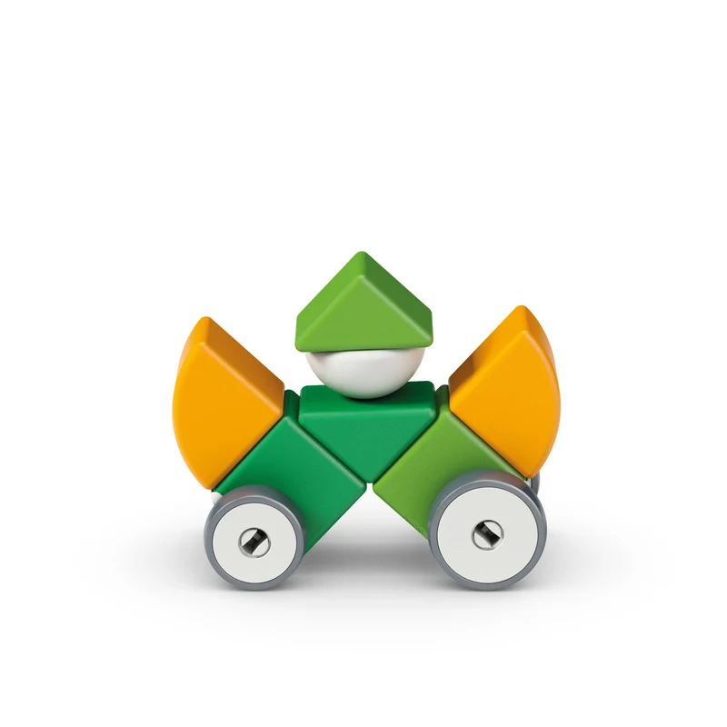 Geomag Magicube 4 Shapes Recycled Wheels 13 pcs