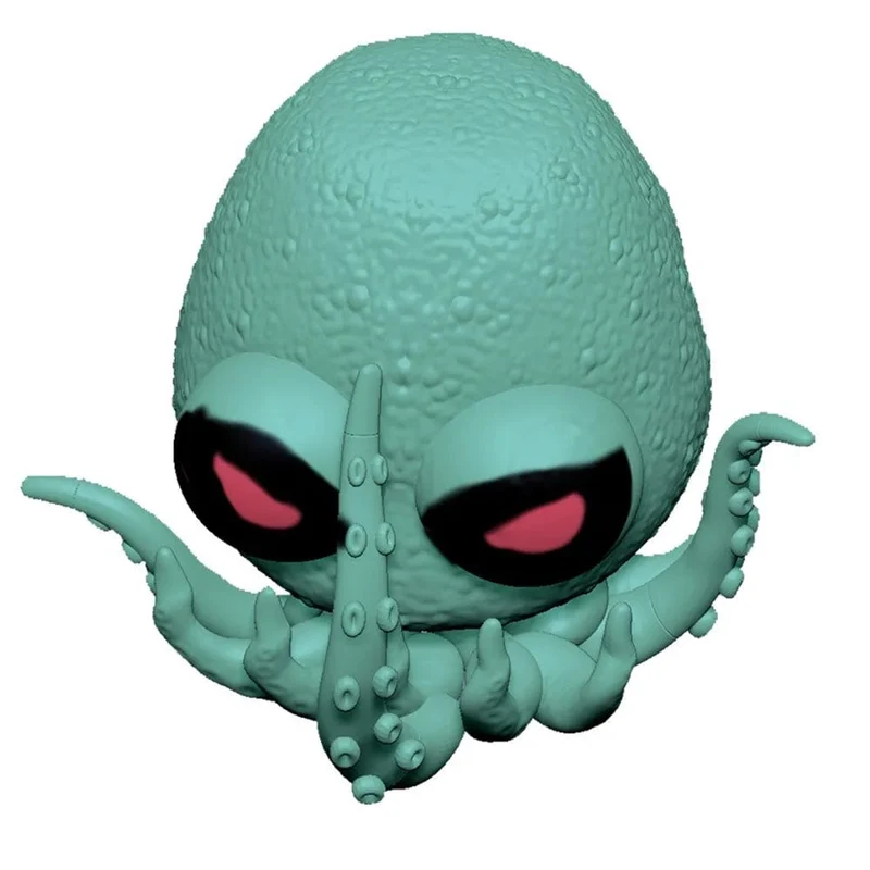 Splats Head - Series 1 Squishy Toy - Sheddy