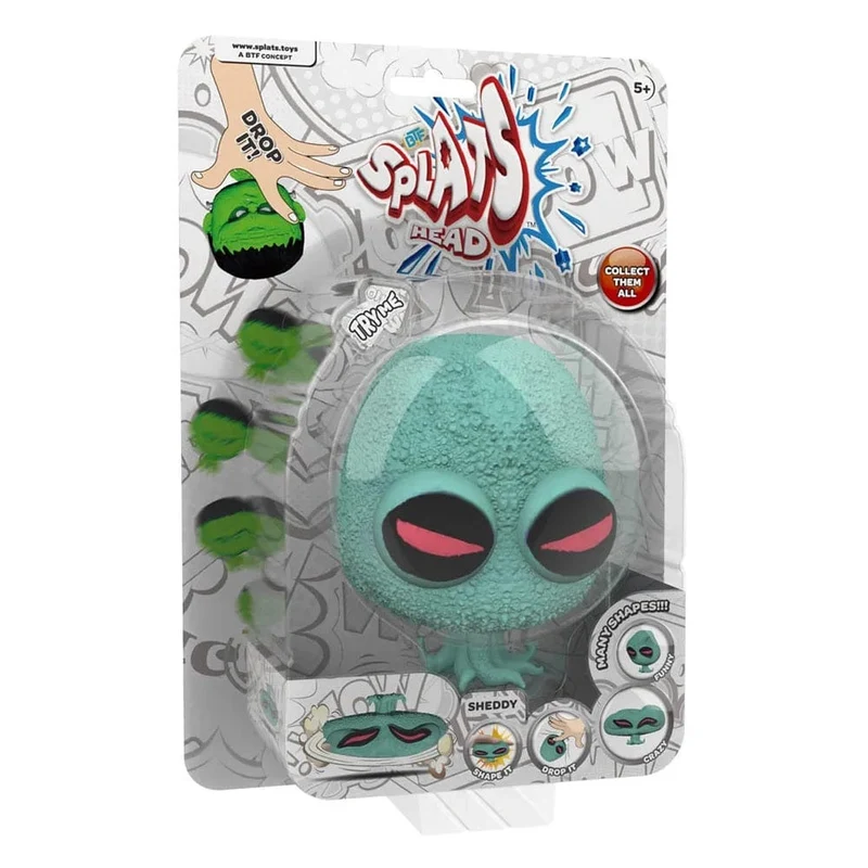 Splats Head - Series 1 Squishy Toy - Sheddy
