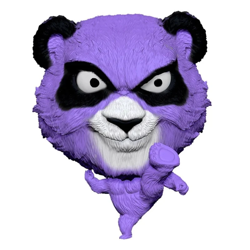 Splats Head - Series 1 Squishy Toy - Bamboo