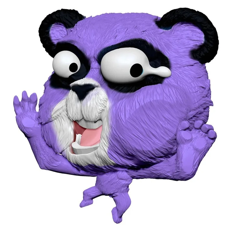 Splats Head - Series 1 Squishy Toy - Bamboo