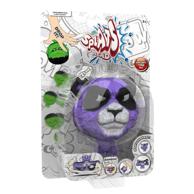 Splats Head - Series 1 Squishy Toy - Bamboo