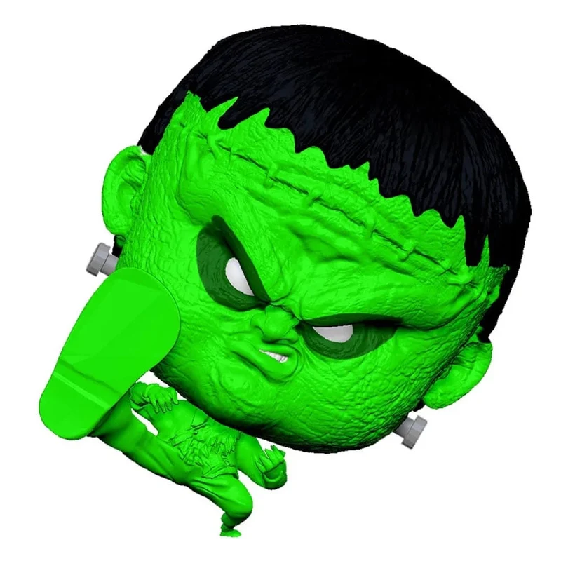 Splats Head - Series 1 Squishy Toy - Piecy