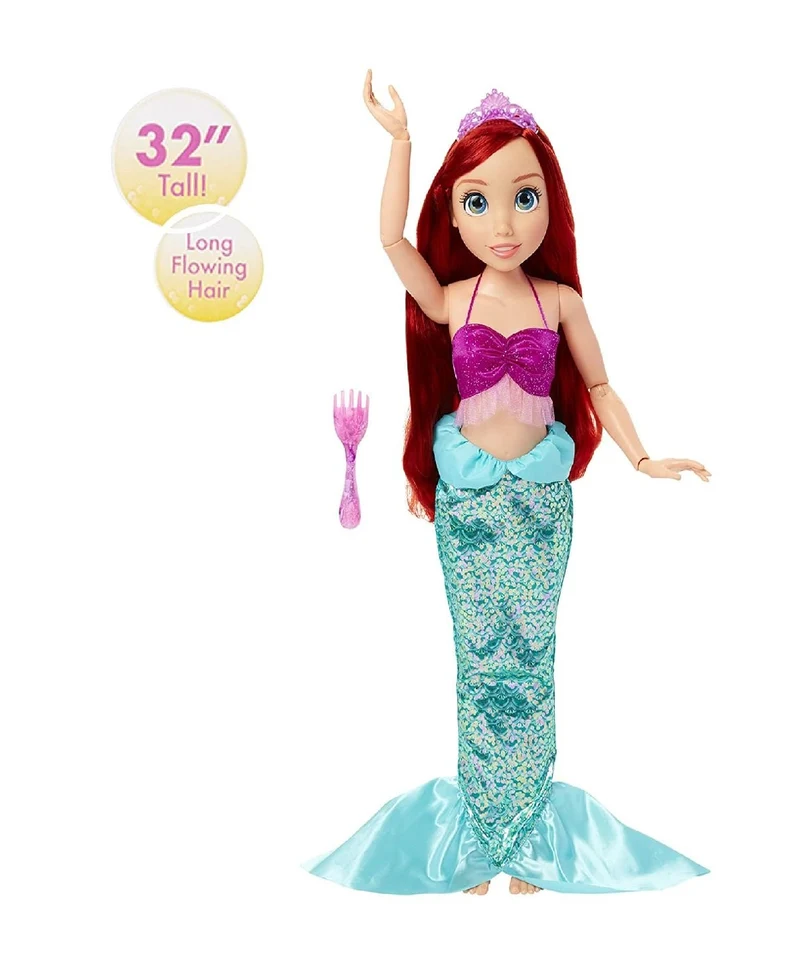 Disney Princess Ariel Doll Playdate, Multi-Colour, 32 inches