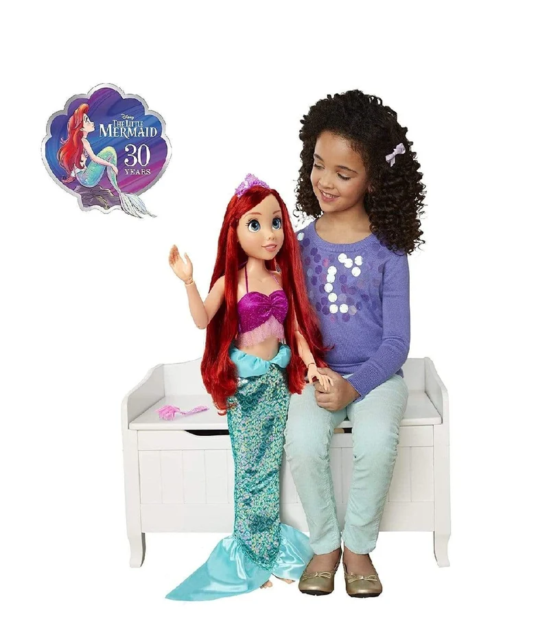 Disney Princess Ariel Doll Playdate, Multi-Colour, 32 inches
