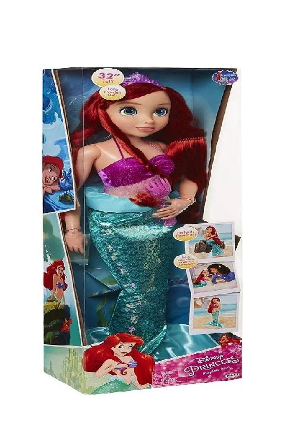 Disney Princess Ariel Doll Playdate, Multi-Colour, 32 inches