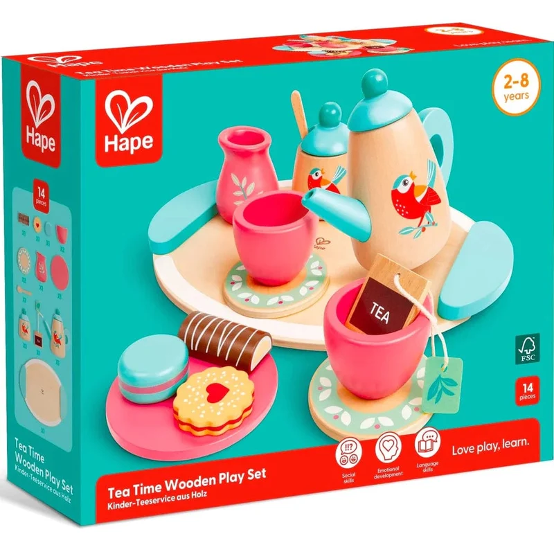 Hape Tea Time Wooden Play Set