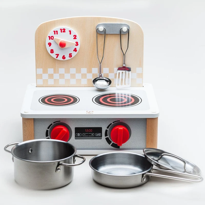 Hape 2-in-1 Kitchen & Grill Set