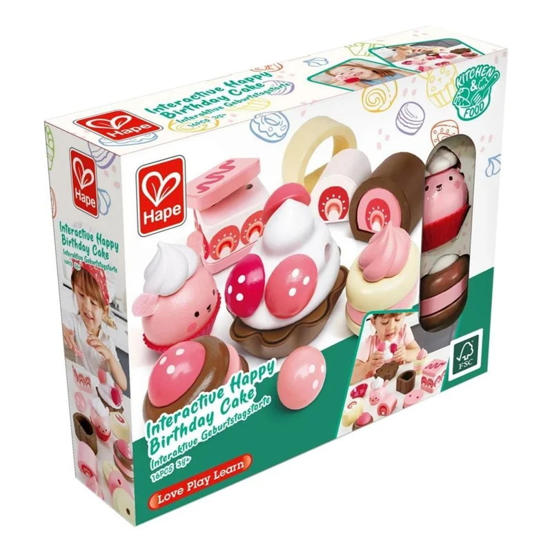 Hape Strawberry Dessert Set