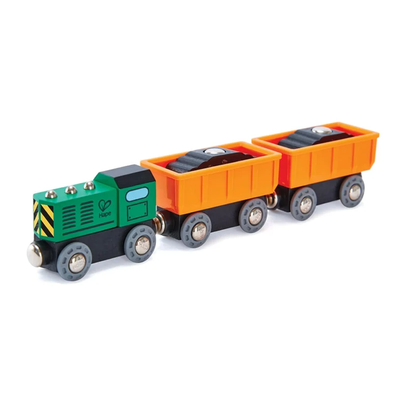 Hape Sea & Rail Cargo Transport Set