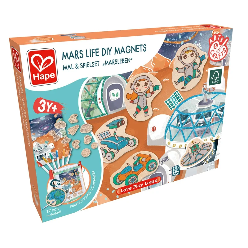 Hape DIY Magnets / Mars Space Life