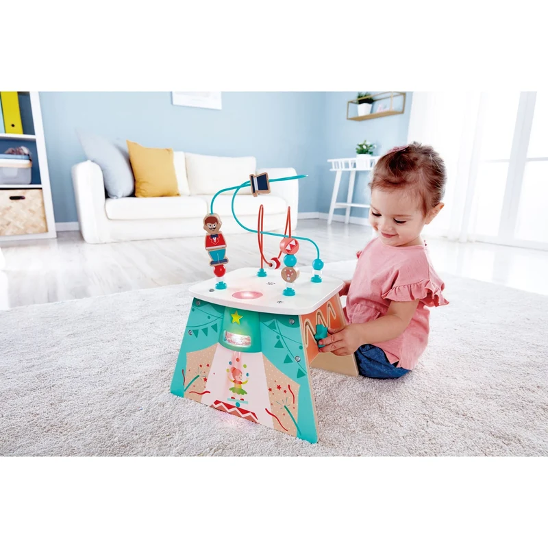 Hape Light-Up Circus Activity Cube