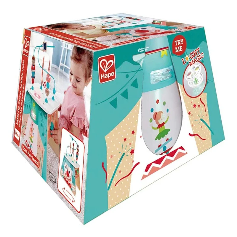 Hape Light-Up Circus Activity Cube