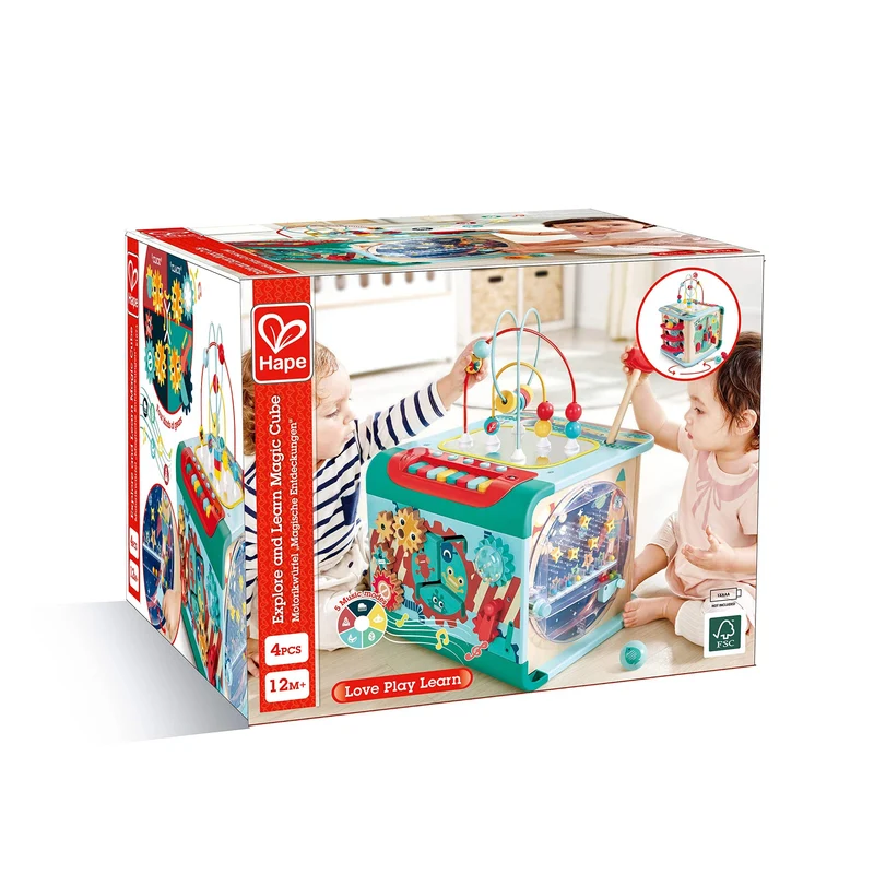 Hape Explore and Learn Magic Cube