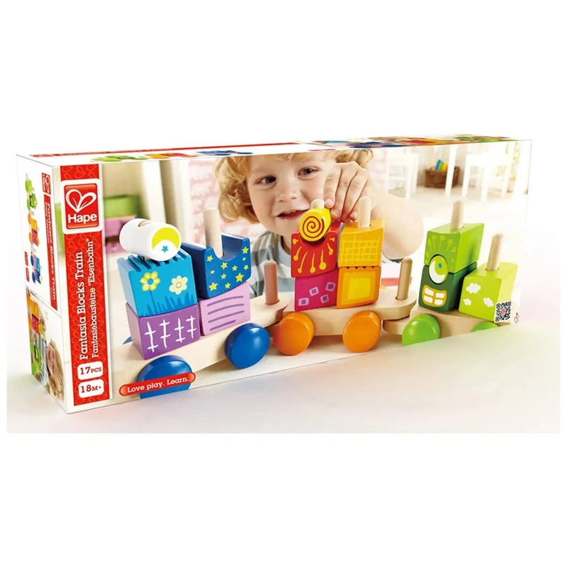 Hape Fantasia Blocks Train