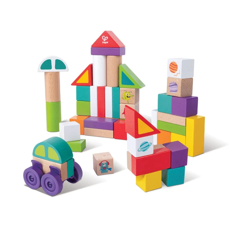 Hape Space Monster Stacking Blocks