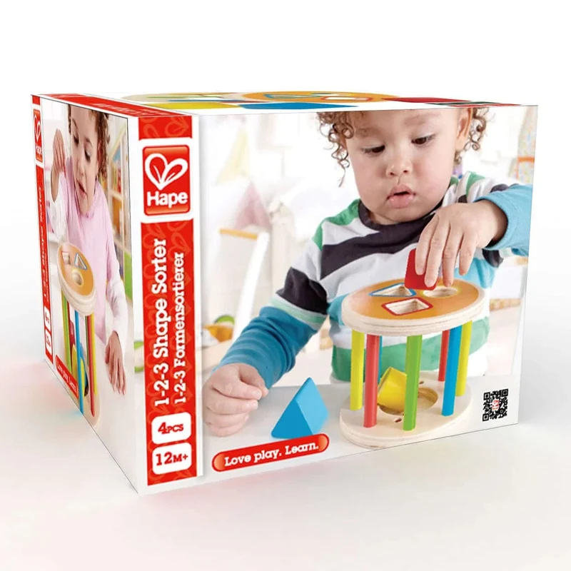 Hape 1-2-3 Shape Sorter