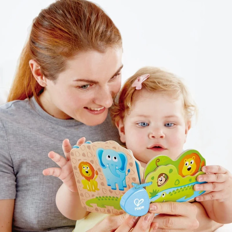 Hape Baby's Wild Animal Book