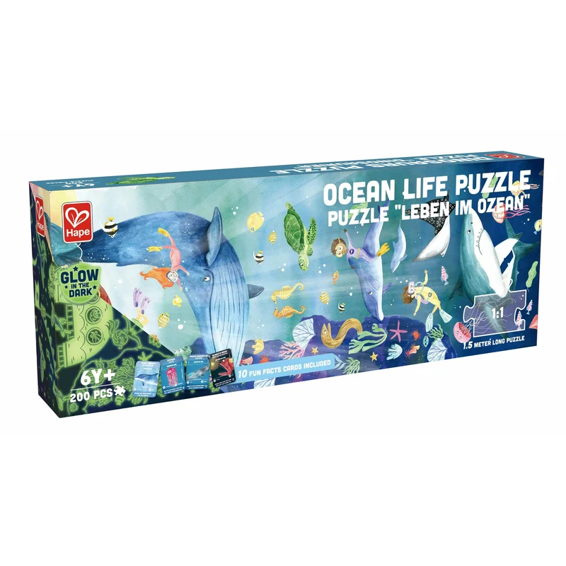 Hape Ocean Life Puzzle ( 150 x 30cm)