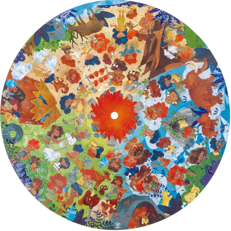 Hape Stone Age Puzzle