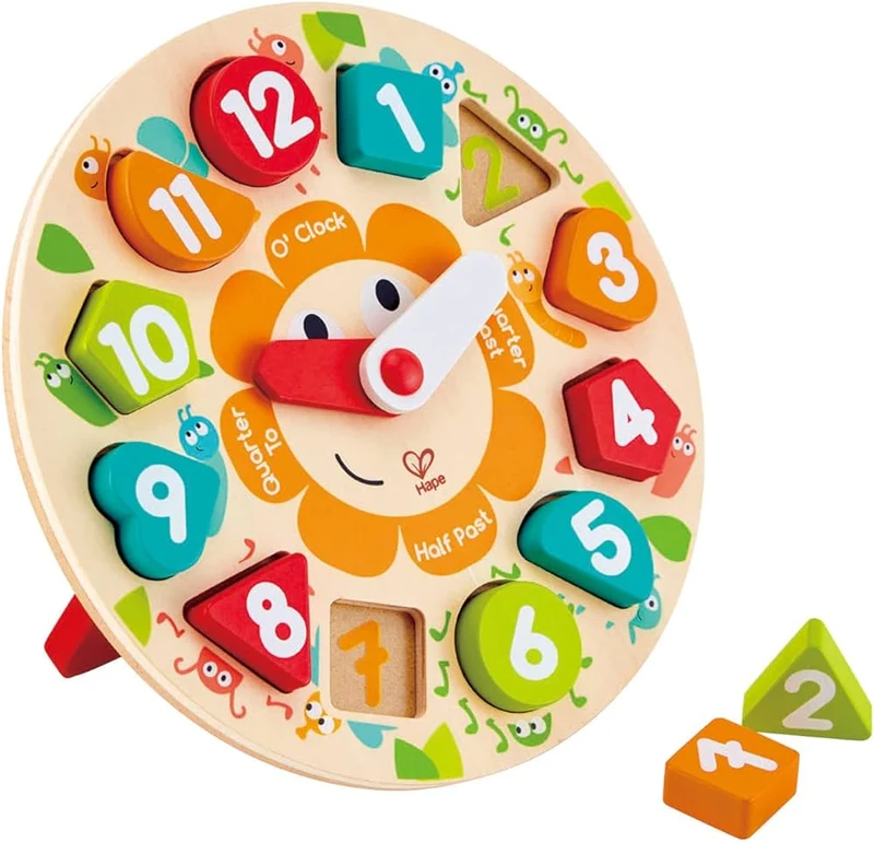 Hape Chunky Clock Puzzle