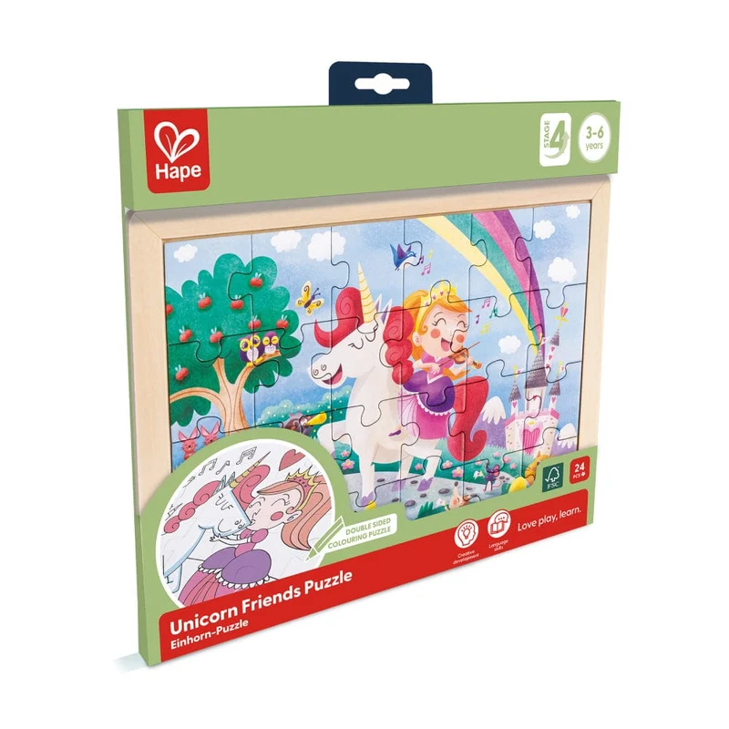 Hape Unicorn Friends Puzzle