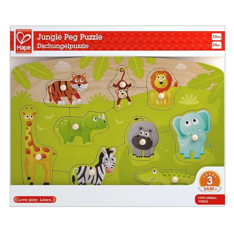 Hape Jungle Peg Puzzle