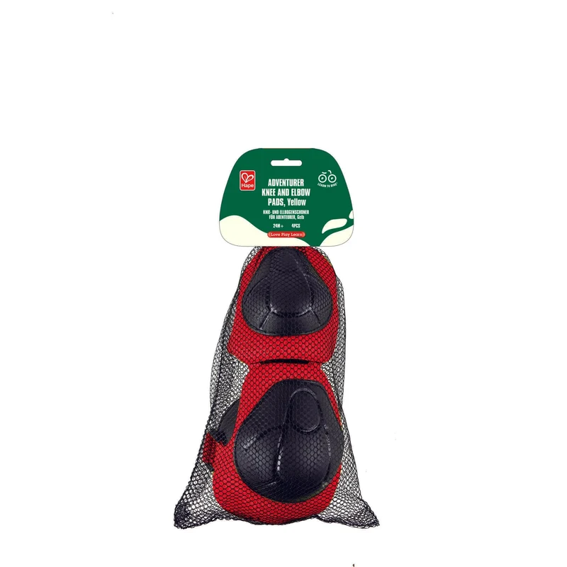 Hape Adventurer Knee and Elbow Pads / Red