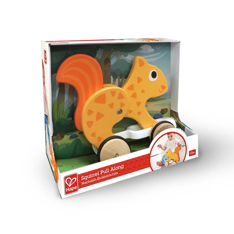 Hape Squirrel Pull Along