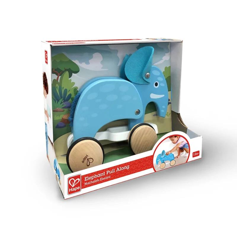Hape Elephant Pull Along